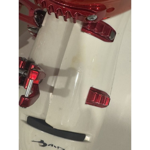 Rossignol‎ Squad Composite Ski Boots 29.5 Mens Red White 4 Buckle Italy Race Fit - Picture 7 of 14